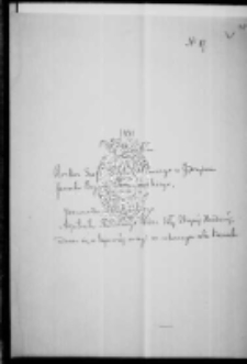 Rozkaz szefa Sztabu Gł&oacute;wnego Chrzanowskiego dla Tytusa Działyńskiego