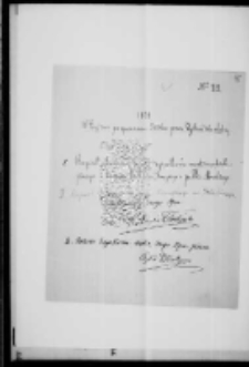 Notatki Tytusa w tym raporty przesłuchań dezerter&oacute;w rosyjskich i podoficera kozackiego