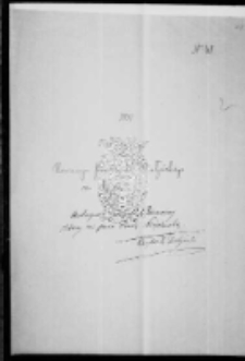 Awans Tytusa Działyńskiego do stopnia majora