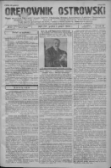 Orędownik Ostrowski: pismo na powiat ostrowski i miasto Ostr&oacute;w, Odolan&oacute;w, Mikstat, Sulmierzyce, Raszk&oacute;w i Skalmierzyce 1938.03.04 R.87 Nr27