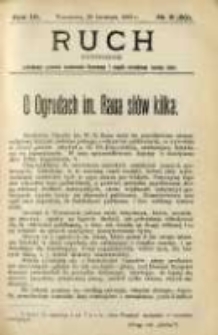Ruch: dwutygodnik poświęcony sprawom wychowania fizycznego i w og&oacute;le normalnego rozwoju ciała 1908.04.26 R.3 No.8=50