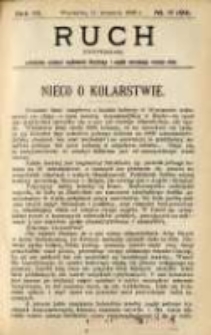 Ruch: dwutygodnik poświęcony sprawom wychowania fizycznego i w og&oacute;le normalnego rozwoju ciała 1908.09.11 R.3 No.17=59