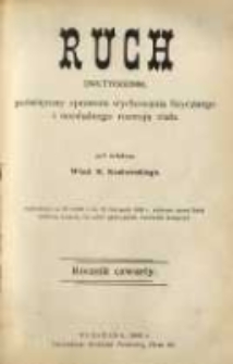 Ruch: dwutygodnik poświęcony sprawom wychowania fizycznego i w og&oacute;le normalnego rozwoju ciała 1909.01.12 R.4 No.1=67