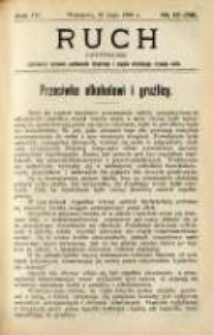 Ruch: dwutygodnik poświęcony sprawom wychowania fizycznego i w og&oacute;le normalnego rozwoju ciała 1909.05.26 R.4 No.10=76