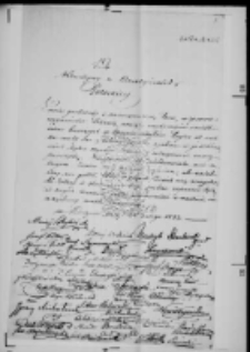 Adres do Klaudyny od rodak&oacute;w 28.02. 1832 Drezno
