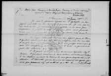 List do Karola Boromeusza Hoffmana od Potockiej Klaudyny