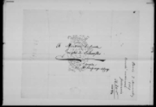 List do J&oacute;zefa Łubieńskiego od Schellwitz D.