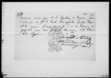Potwierdzenia odbioru pieniędzy 1832, rachunki, listy imienne żołnierzy polskich pobierających zasiłki na przemarsz do Francji