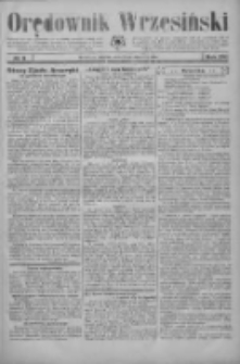 Orędownik Wrzesiński: organ urzędowy na powiat wrzesiński 1934.01.23 R.16 Nr9