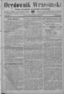 Orędownik Wrzesiński: organ urzędowy na powiat wrzesiński 1934.02.06 R.16 Nr15