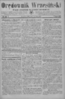 Orędownik Wrzesiński: organ urzędowy na powiat wrzesiński 1934.02.17 R.16 Nr20