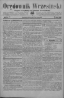 Orędownik Wrzesiński: organ urzędowy na powiat wrzesiński 1934.02.27 R.16 Nr24