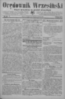 Orędownik Wrzesiński: organ urzędowy na powiat wrzesiński 1934.03.29 R.16 Nr37