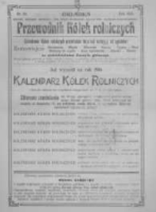 Przewodnik "K&oacute;łek rolniczych". R. XIX. 1905. Nr 22