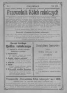 Przewodnik "Kółek rolniczych". R. XX. 1906. Nr 1