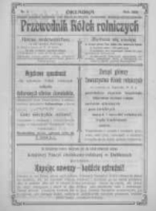 Przewodnik "K&oacute;łek rolniczych". R. XX. 1906. Nr 5