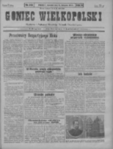 Goniec Wielkopolski: najstarszy i najtańszy niezależny dziennik demokratyczny 1930.11.13 R.54 Nr263