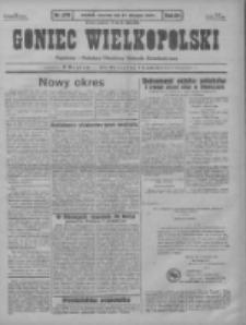 Goniec Wielkopolski: najstarszy i najtańszy niezależny dziennik demokratyczny 1930.11.27 R.54 Nr275