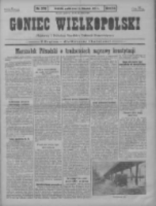 Goniec Wielkopolski: najstarszy i najtańszy niezależny dziennik demokratyczny 1930.11.28 R.54 Nr276