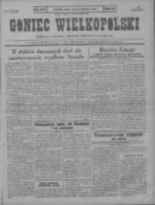 Goniec Wielkopolski: najstarszy i najtańszy niezależny dziennik demokratyczny 1930.11.29 R.54 Nr277