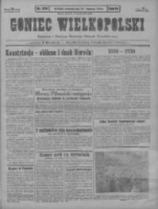 Goniec Wielkopolski: najstarszy i najtańszy niezależny dziennik demokratyczny 1930.11.30 R.54 Nr278
