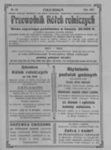 Przewodnik "K&oacute;łek rolniczych". R. XXI. 1907. Nr 25