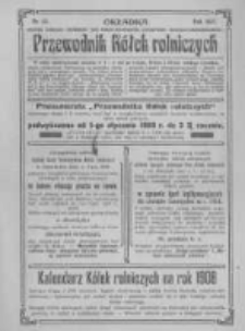 Przewodnik "Kółek rolniczych". R. XXI. 1907. Nr 34