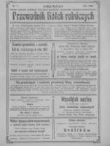 Przewodnik "Kółek rolniczych". R. XXII. 1908. Nr 7