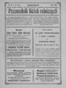 Przewodnik "Kółek rolniczych". R. XXII. 1908. Nr 20