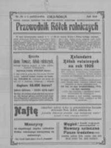 Przewodnik "K&oacute;łek rolniczych". R. XXII. 1908. Nr 28