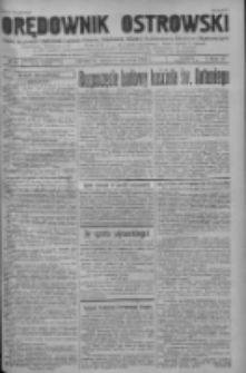 Orędownik Ostrowski: pismo na powiat ostrowski i miasto Ostr&oacute;w, Odolan&oacute;w, Mikstat, Sulmierzyce, Raszk&oacute;w i Skalmierzyce 1938.06.08 R.87 Nr68