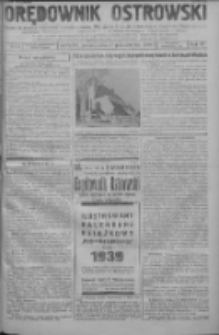 Orędownik Ostrowski: pismo na powiat ostrowski i miasto Ostr&oacute;w, Odolan&oacute;w, Mikstat, Sulmierzyce, Raszk&oacute;w i Skalmierzyce 1938.10.17 R.87 Nr124