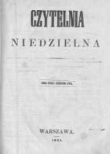 Czytelnia Niedzielna. 1861 R.6 nr1