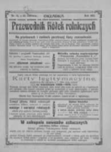 Przewodnik "K&oacute;łek rolniczych". R. XXIII. 1909. Nr 12