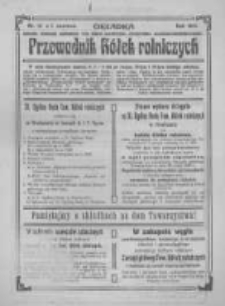 Przewodnik "K&oacute;łek rolniczych". R. XXIII. 1909. Nr 16