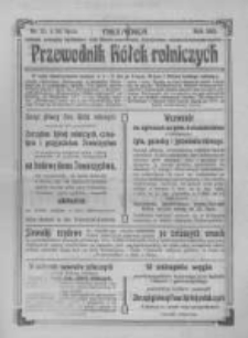 Przewodnik "K&oacute;łek rolniczych". R. XXIII. 1909. Nr 21