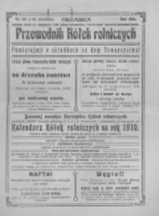Przewodnik "K&oacute;łek rolniczych". R. XXIII. 1909. Nr 26