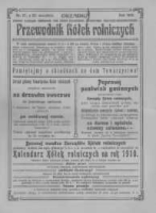 Przewodnik "K&oacute;łek rolniczych". R. XXIII. 1909. Nr 27
