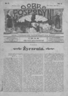 Dobra Gospodyni. 1904 R.4 nr52