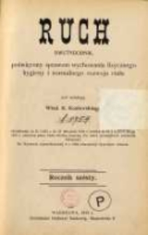 Ruch: dwutygodnik poświęcony sprawom wychowania fizycznego i w ogóle normalnego rozwoju ciała 1911.01.11 R.6 No.1=115