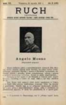 Ruch: dwutygodnik poświęcony sprawom wychowania fizycznego i w og&oacute;le normalnego rozwoju ciała 1911.01.26 R.6 No.2=116