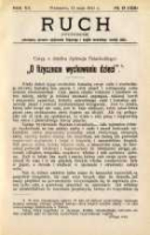 Ruch: dwutygodnik poświęcony sprawom wychowania fizycznego i w ogóle normalnego rozwoju ciała 1911.05.11 R.6 No.9=123