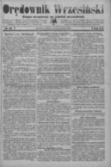 Orędownik Wrzesiński: organ urzędowy na powiat wrzesiński 1934.04.07 R.16 Nr40