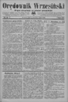 Orędownik Wrzesiński: organ urzędowy na powiat wrzesiński 1934.04.12 R.16 Nr42