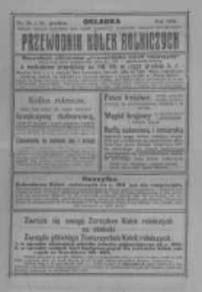 Przewodnik "K&oacute;łek rolniczych". R. XXIV. 1910. Nr 35