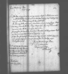 List A. Pruszeckiego do niezidentyfikowanego odbiorcy (1787)