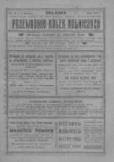 Przewodnik "K&oacute;łek rolniczych". R. XXV. 1911. Nr 4