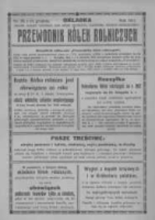 Przewodnik "K&oacute;łek rolniczych". R. XXV. 1911. Nr 35