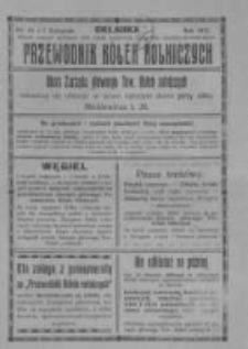 Przewodnik "K&oacute;łek rolniczych". R. XXVI. 1912. Nr. 31