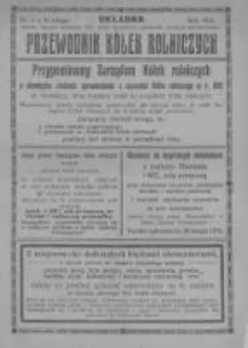 Przewodnik "Kółek rolniczych". R. XXVII. 1913. Nr 6